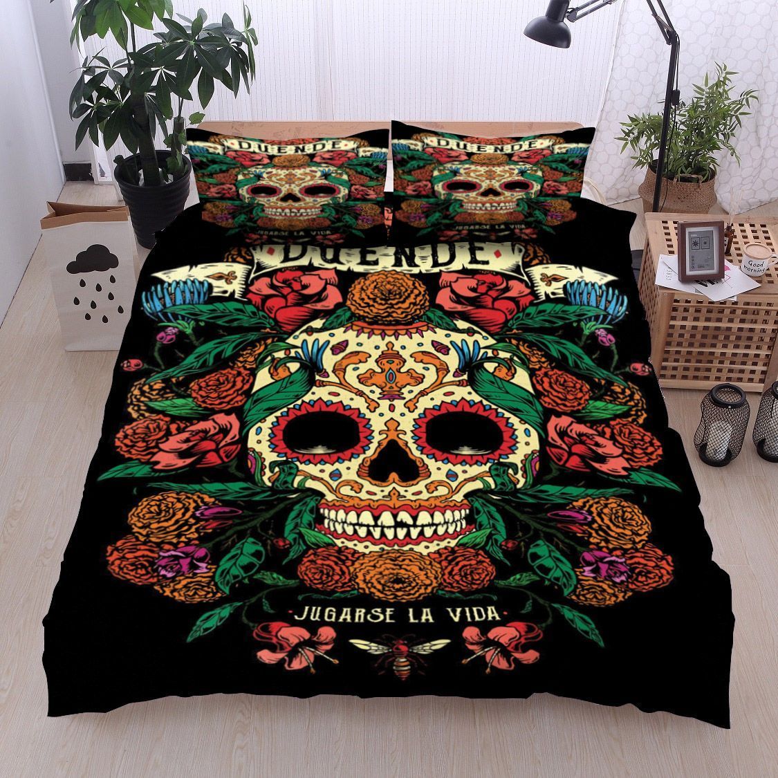 Skull Bedding Set