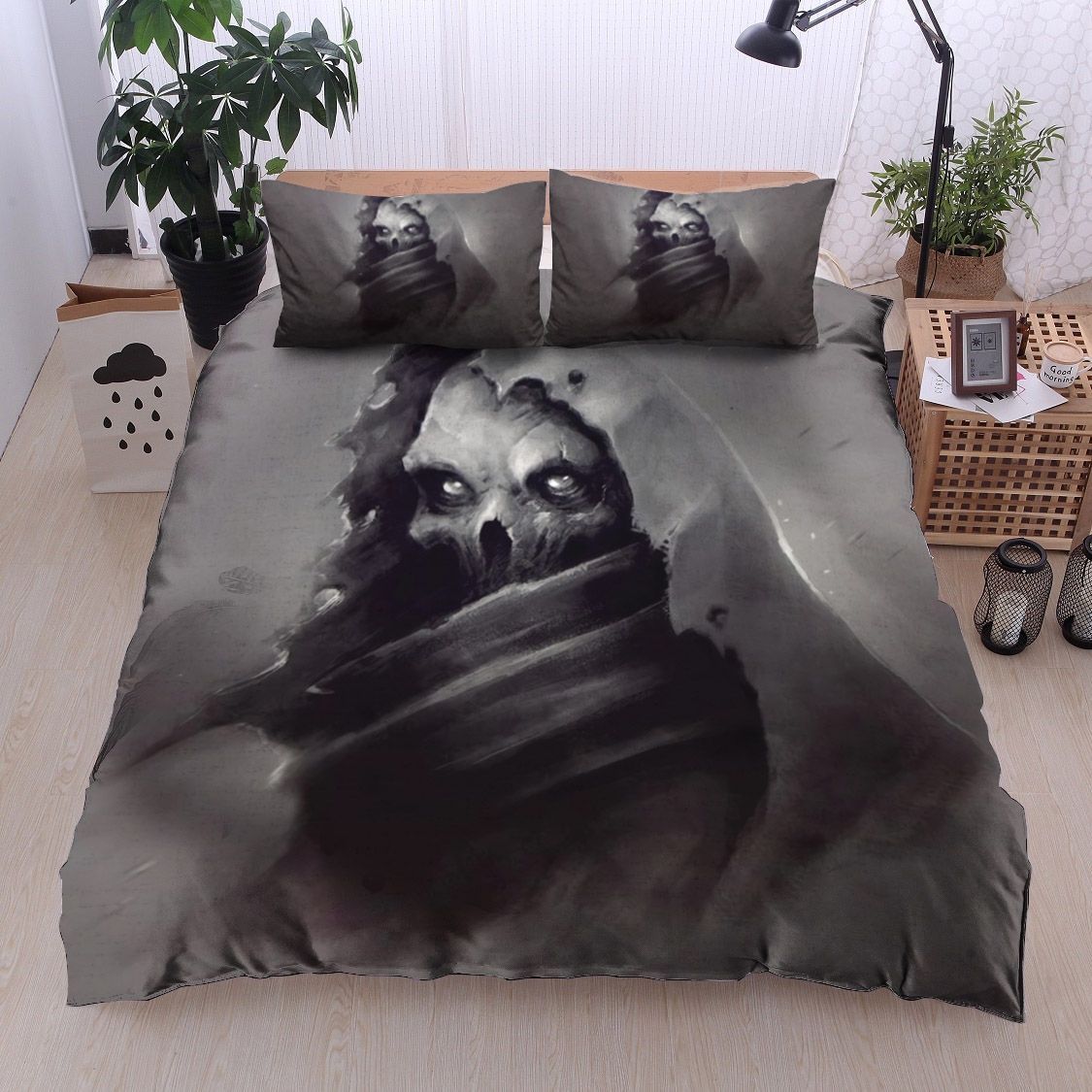 Skull Bedding Set
