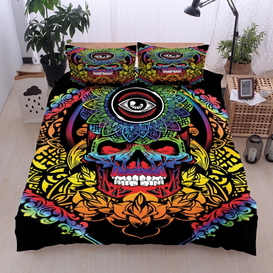 Skull Bedding Set