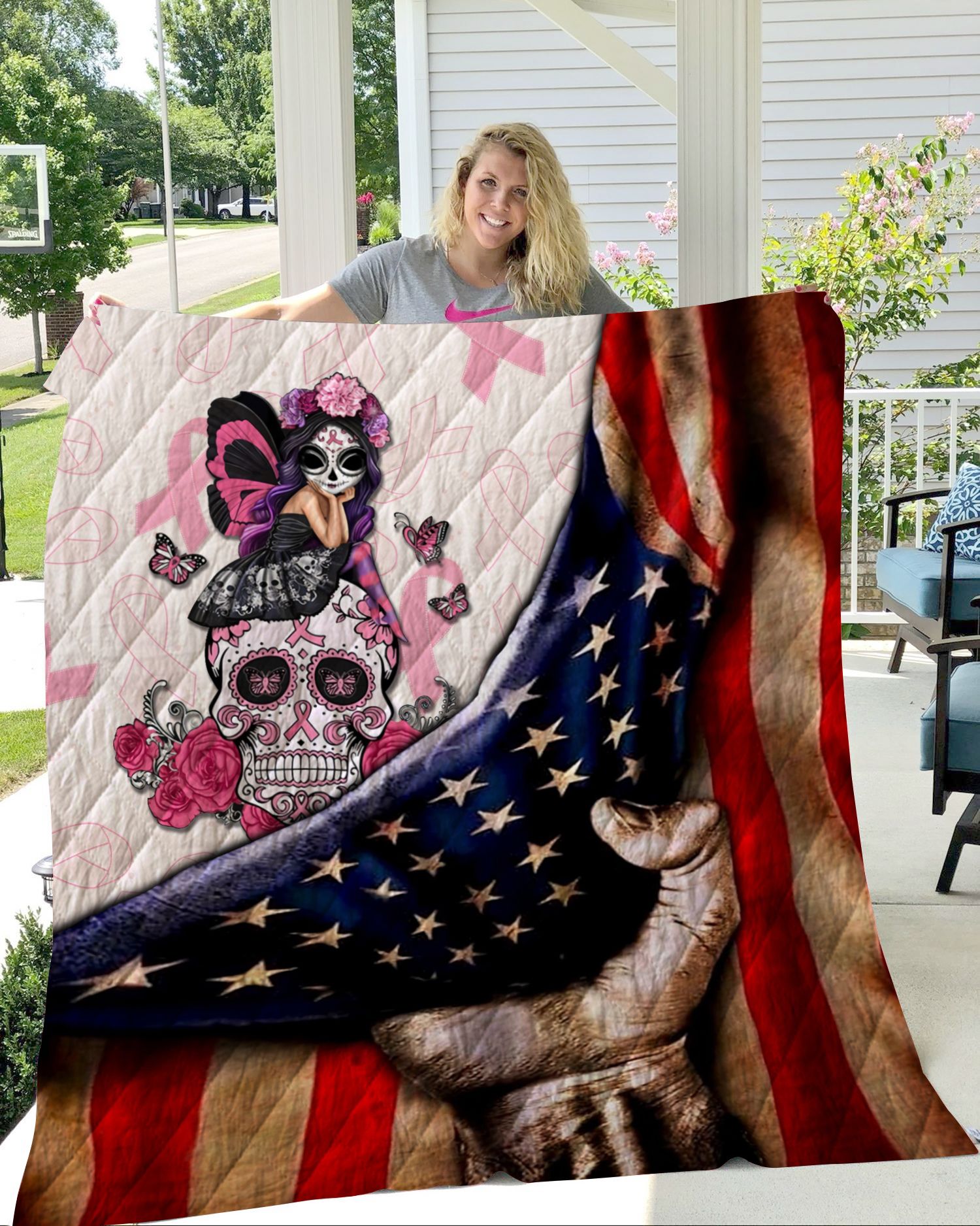 Skull Warrior MMC1611911 Quilt Blanket