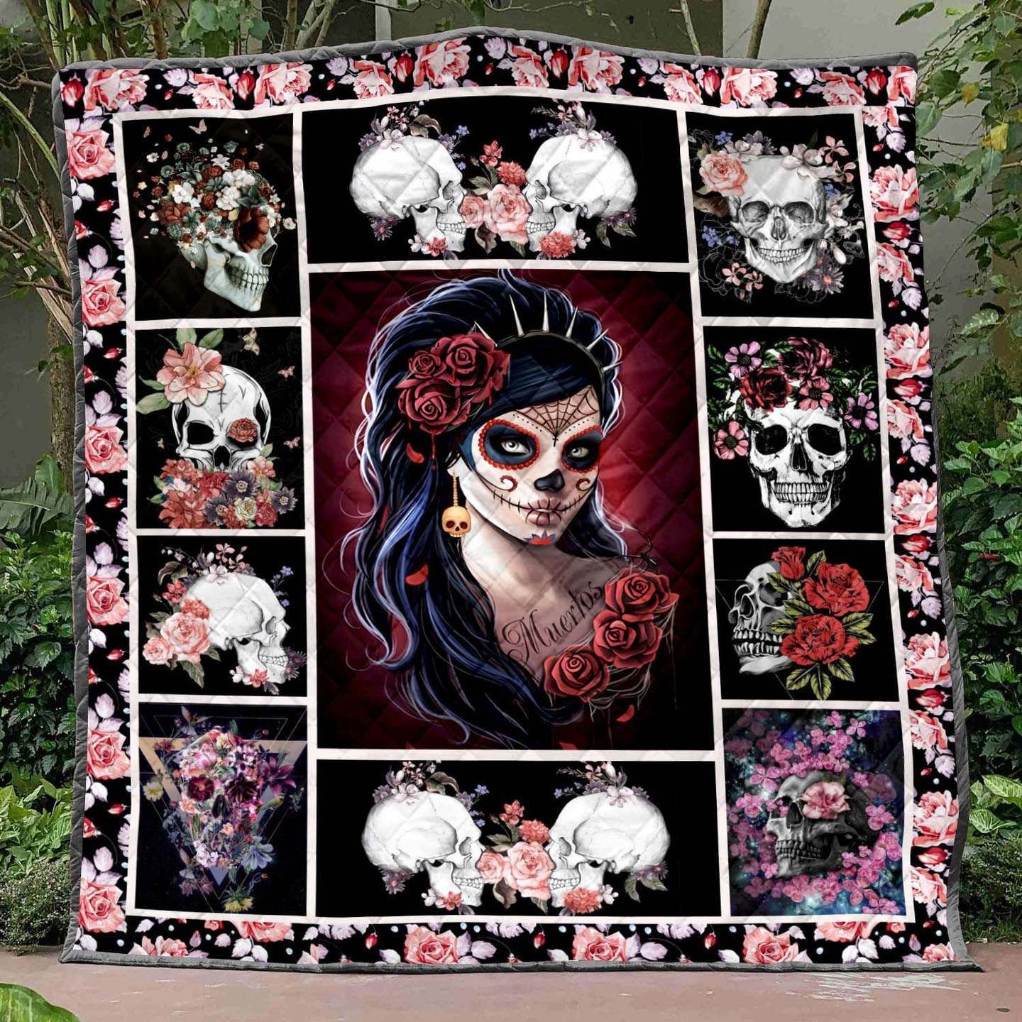 Skull YE090706A TBG Quilt Blanket