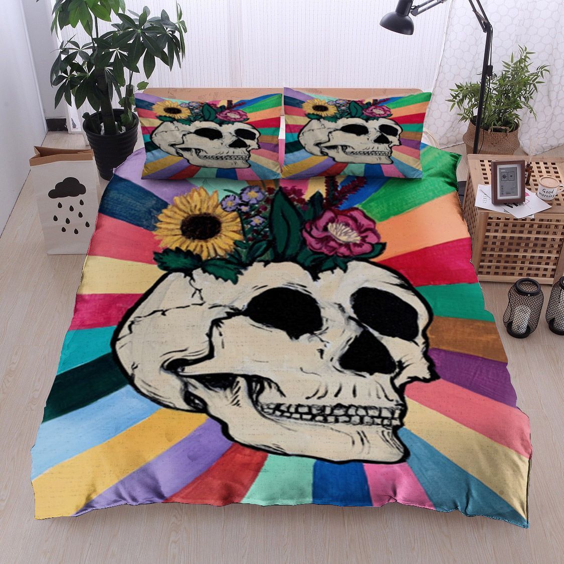 Skull Bedding Set