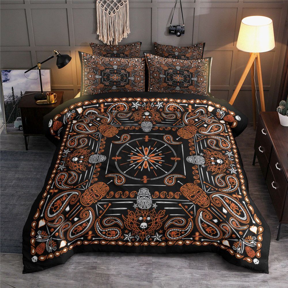 Skulls Bandana Bedding Set