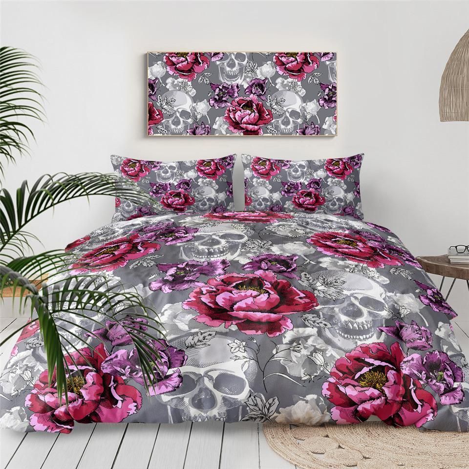Skulls Bedding Set