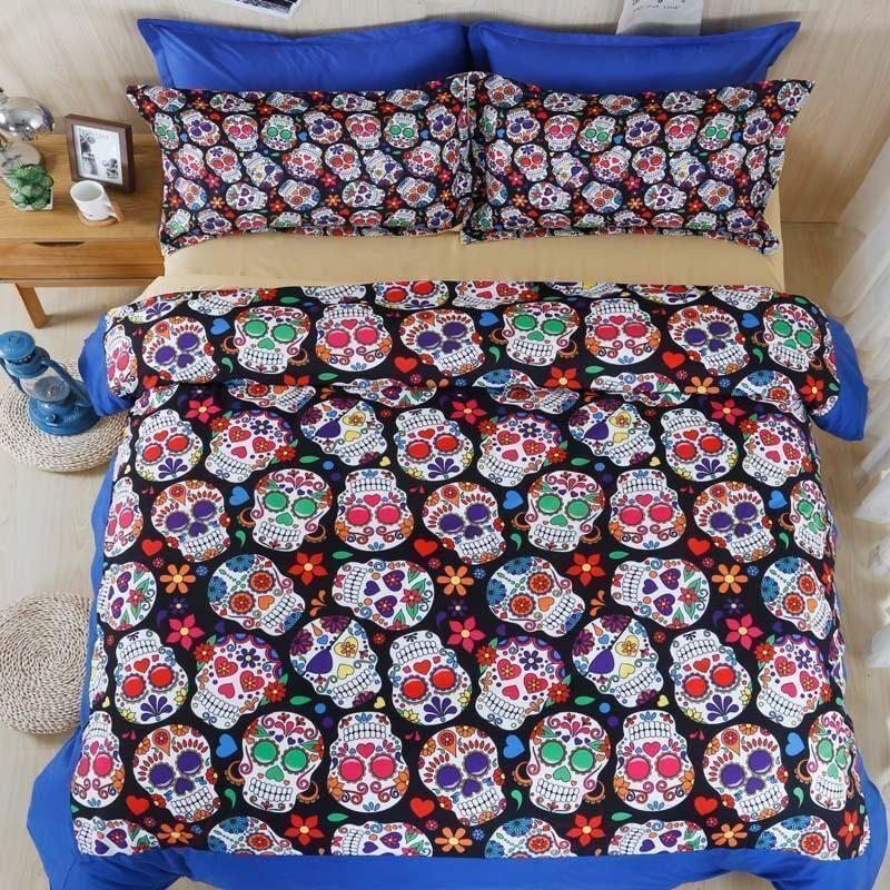 Skulls Bedding Set