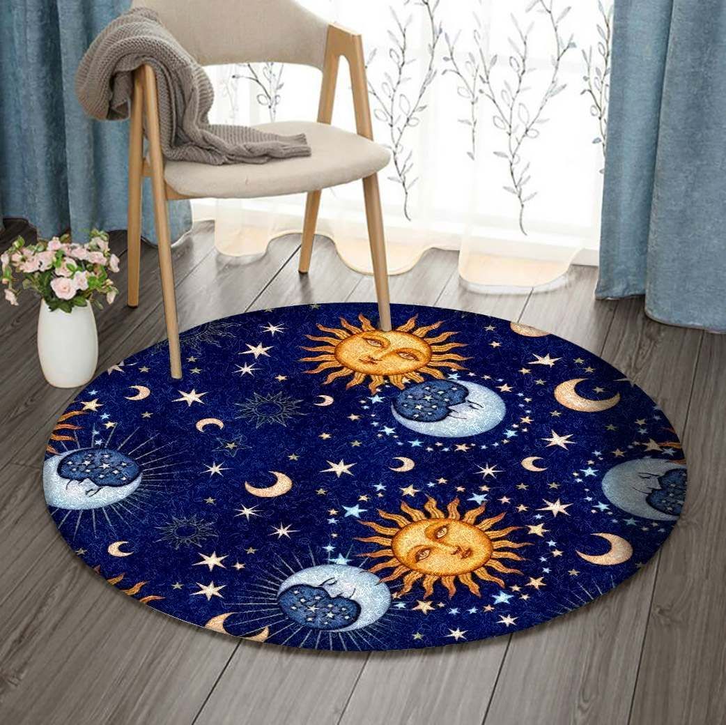 Sky Round Carpet