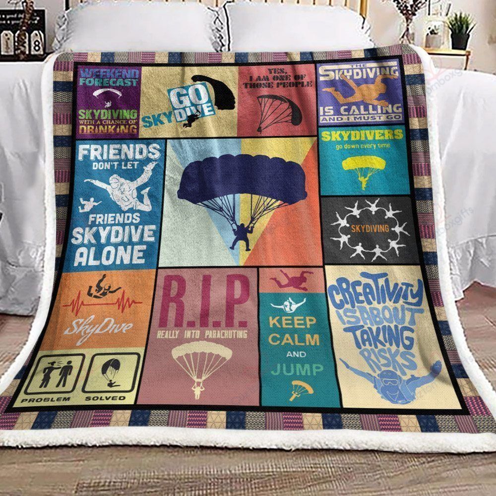 Skydive Fleece Blanket