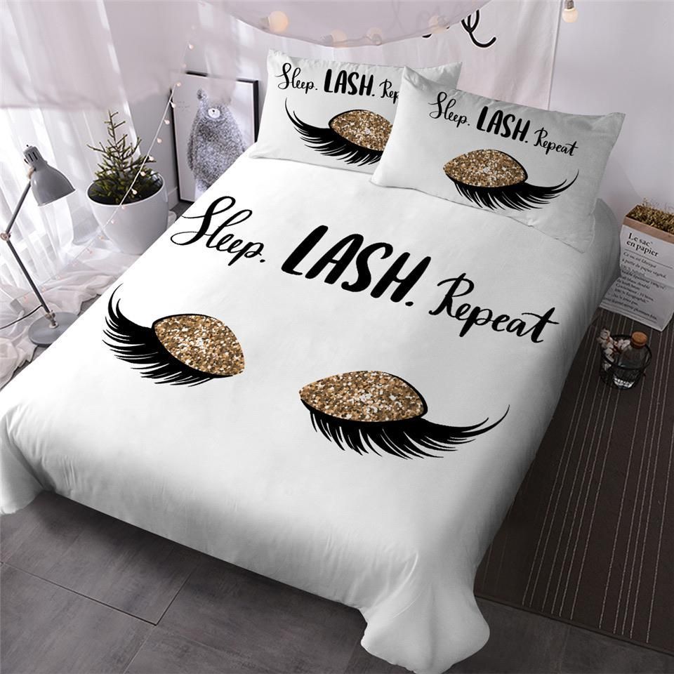 Sleep Lash Repeat Bedding Set