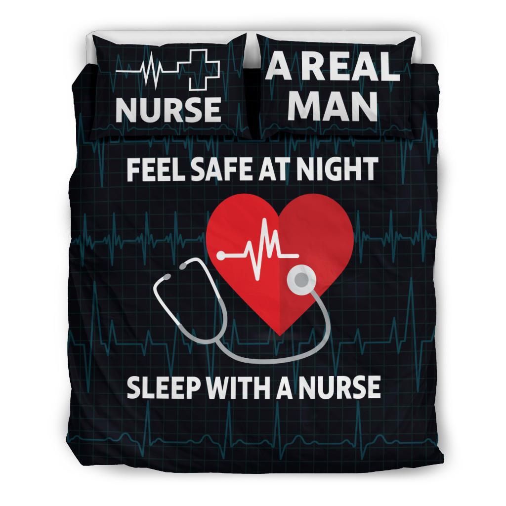 Sleep With A Nurse Bedding Set