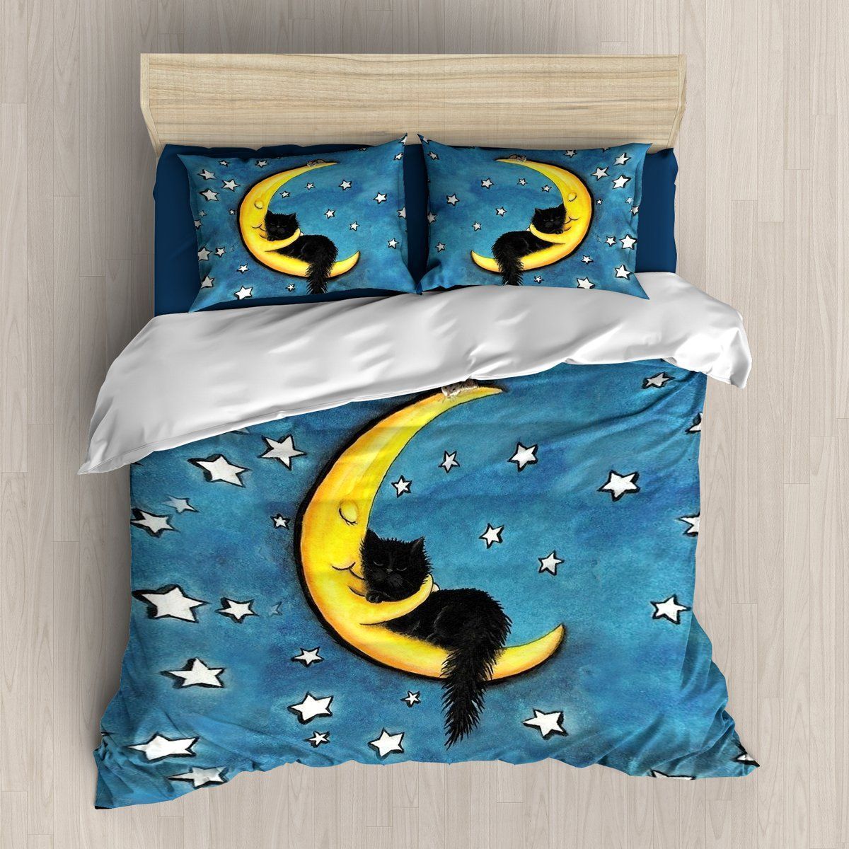 Sleeping Cat Bedding Set
