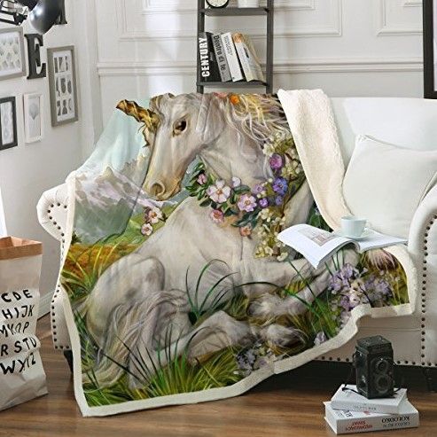 Sleepwish Unicorn Sherpa Fleece