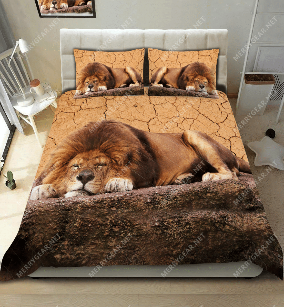Sleepy Lion Bedding Set