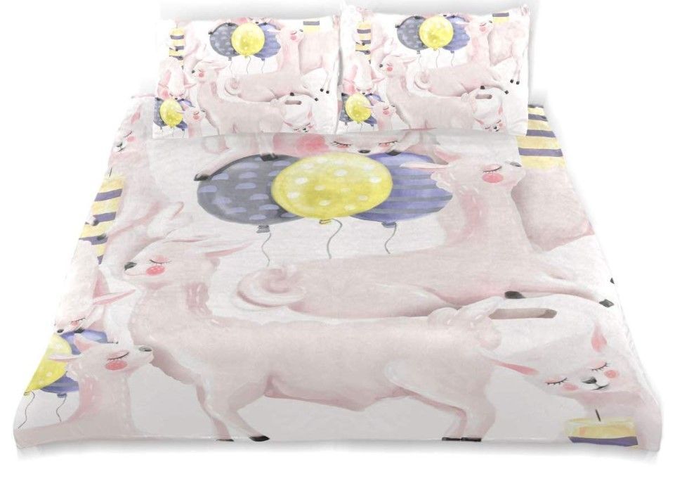 Sleepy Llama Bedding Set