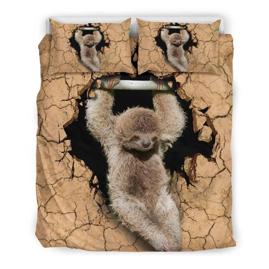 Sloth 3D Bedding Set