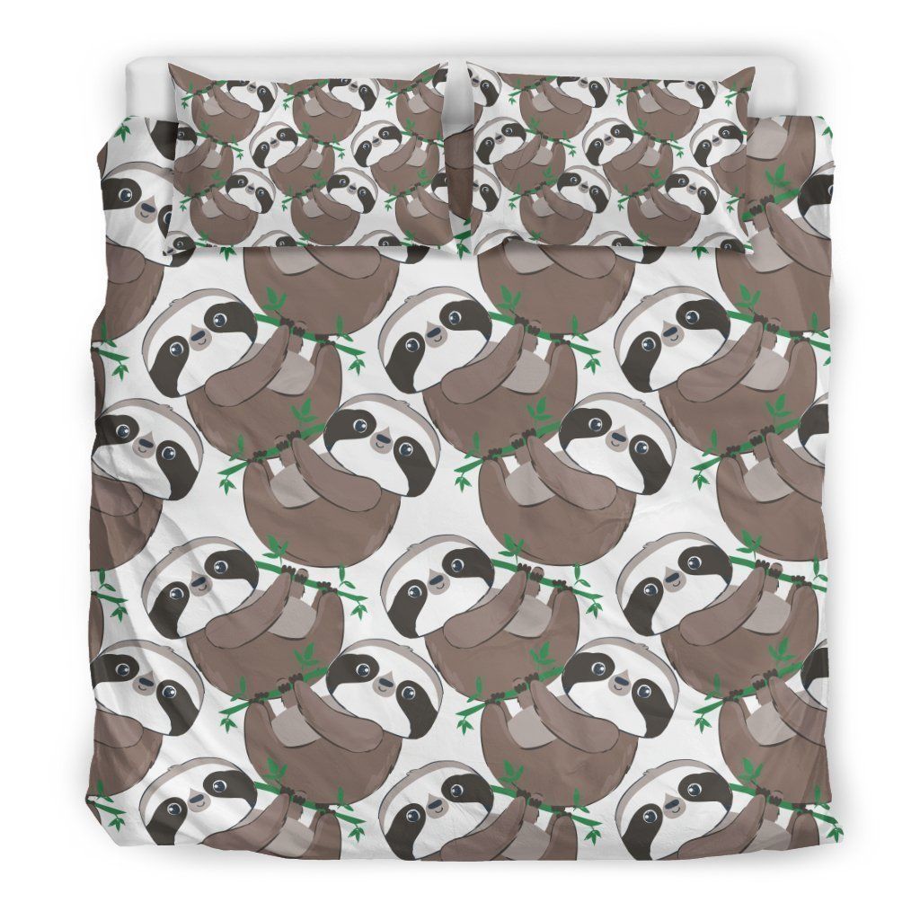 Sloth Bamboo Bedding Set
