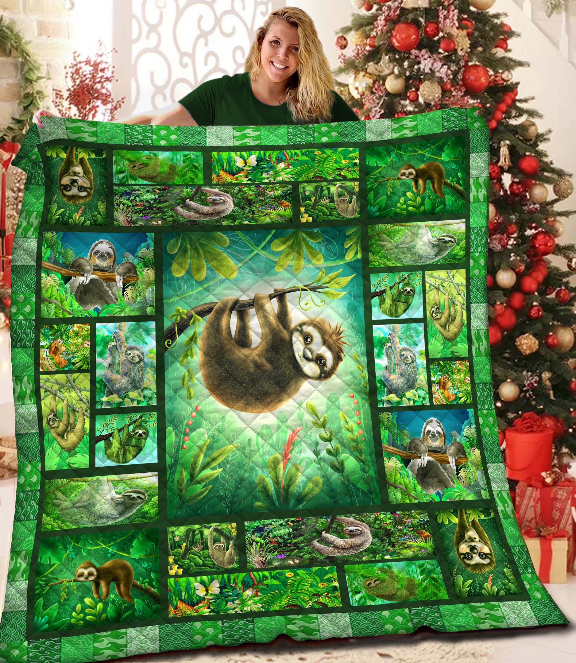 Sloth BBB191008 Quilt Blanket