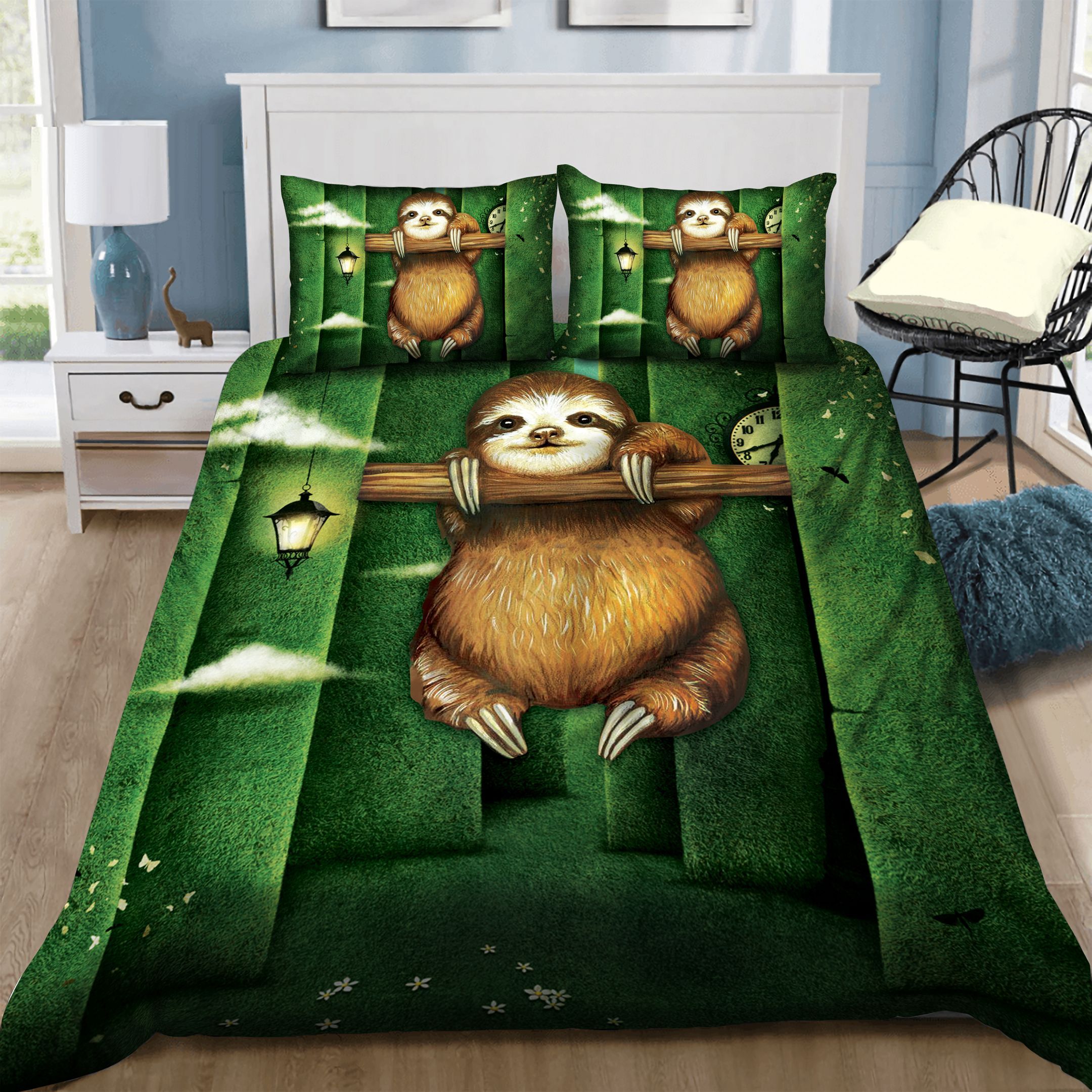 Sloth Bedding Set