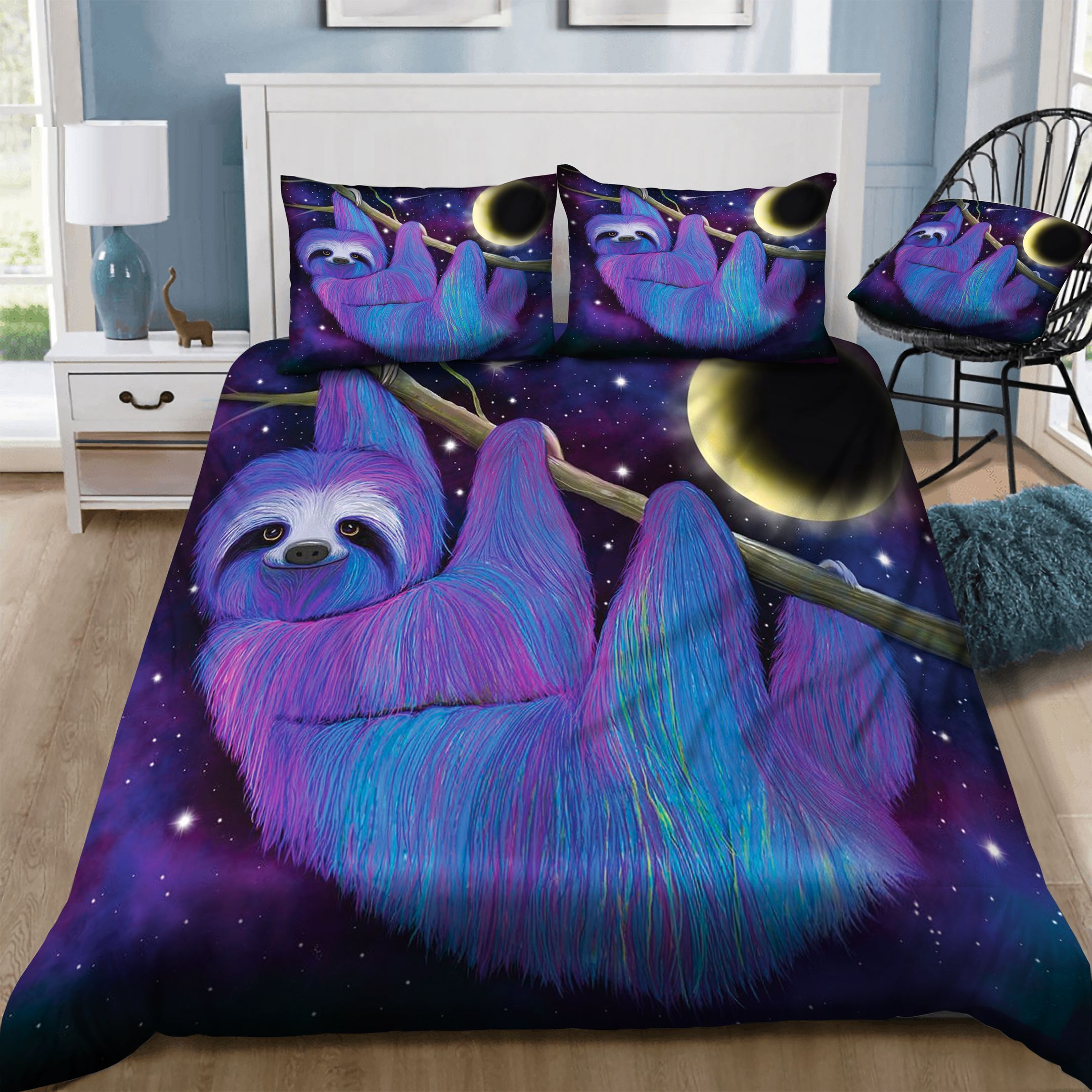 Sloth  Bedding Set