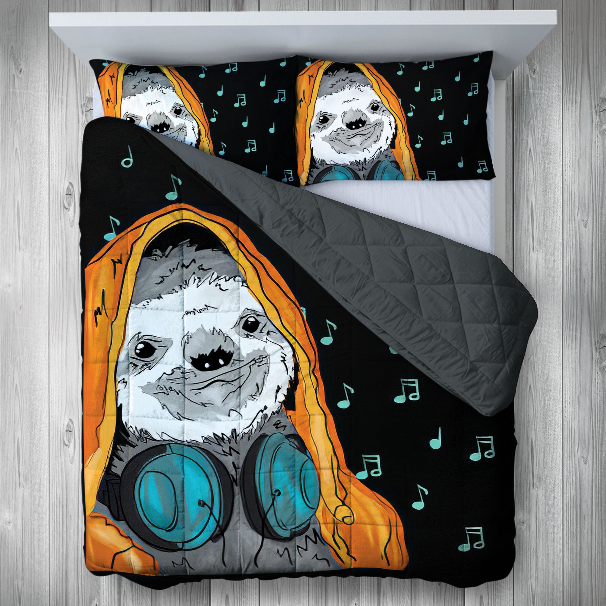 Sloth  Bedding Set