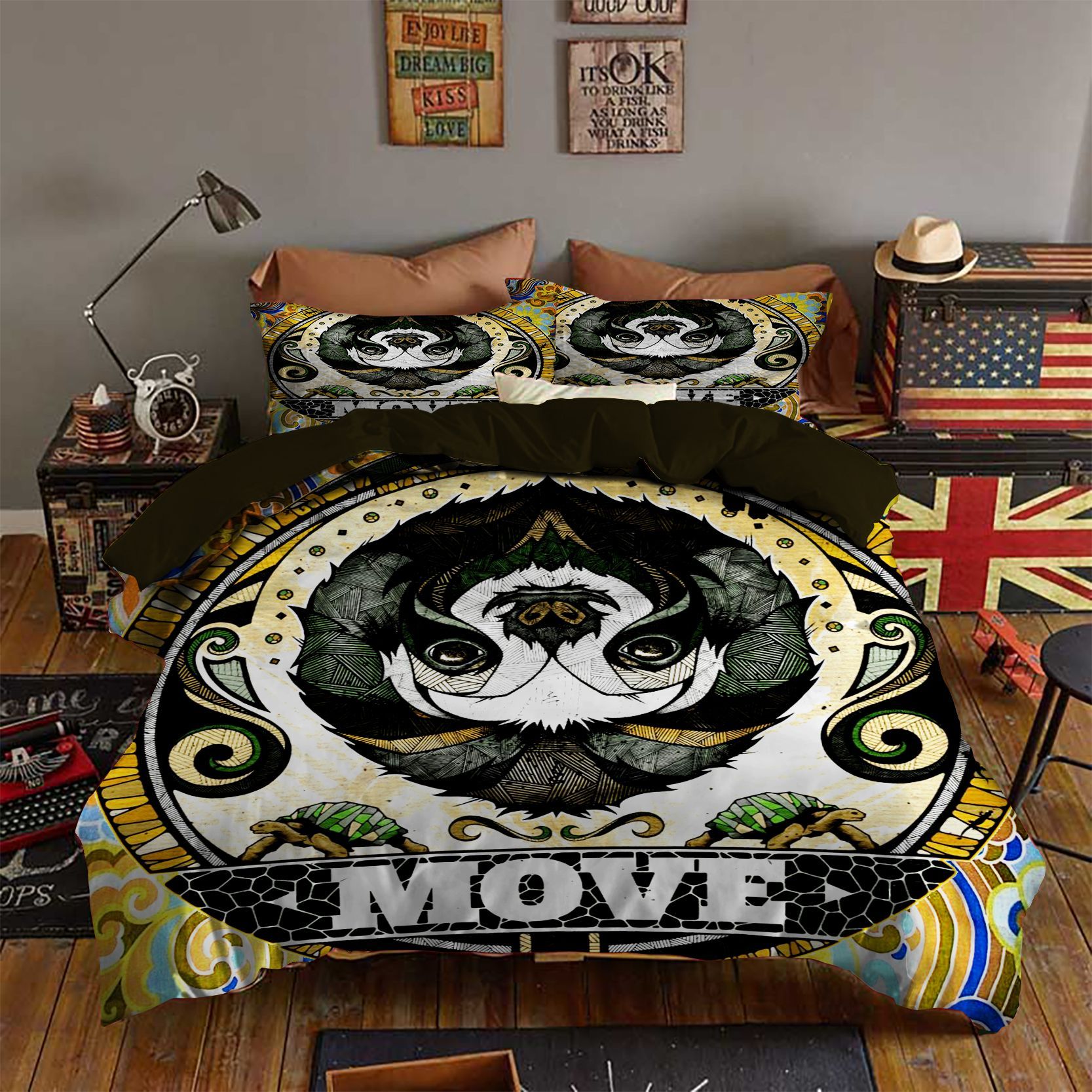 Sloth Bedding Set
