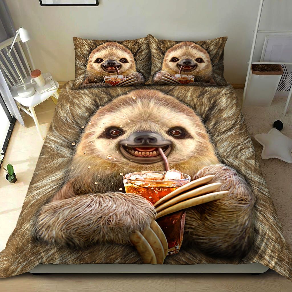 Sloth Bedding Set