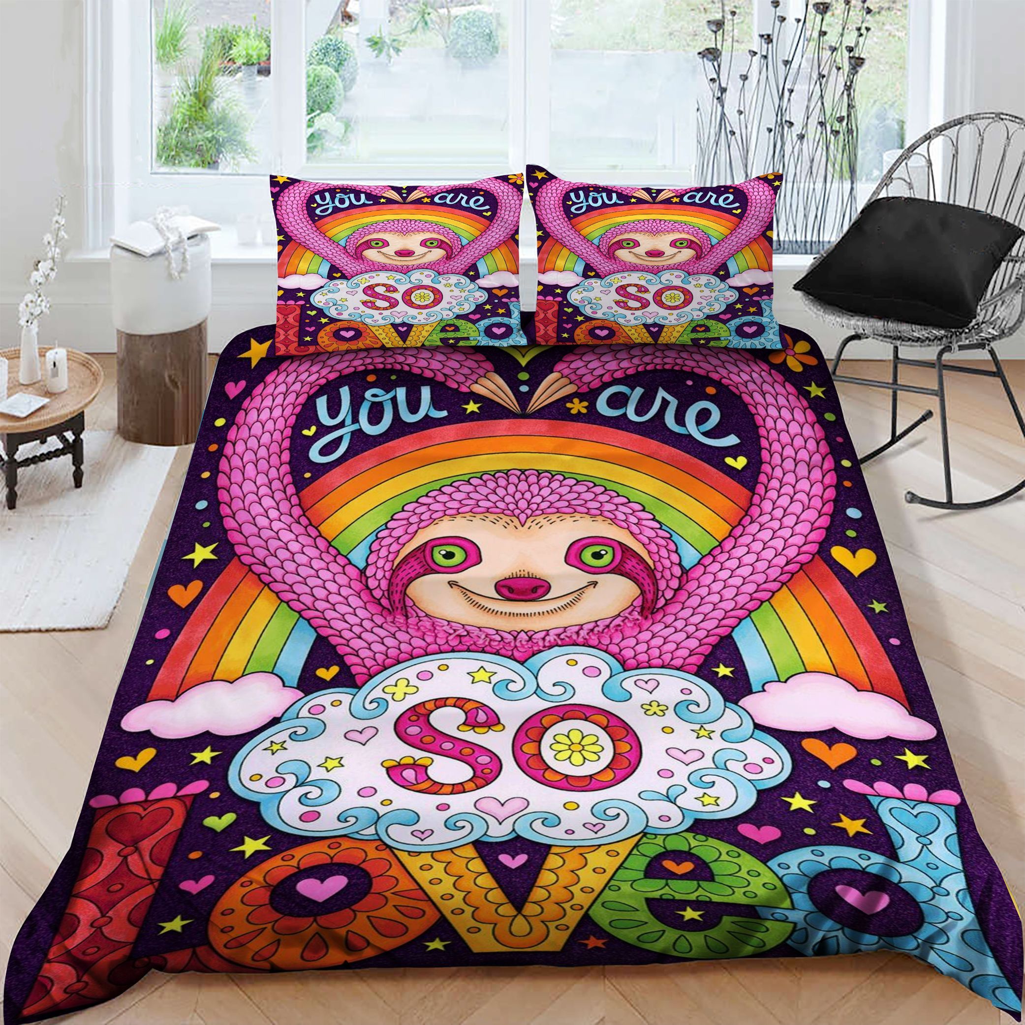 Sloth Bedding Set