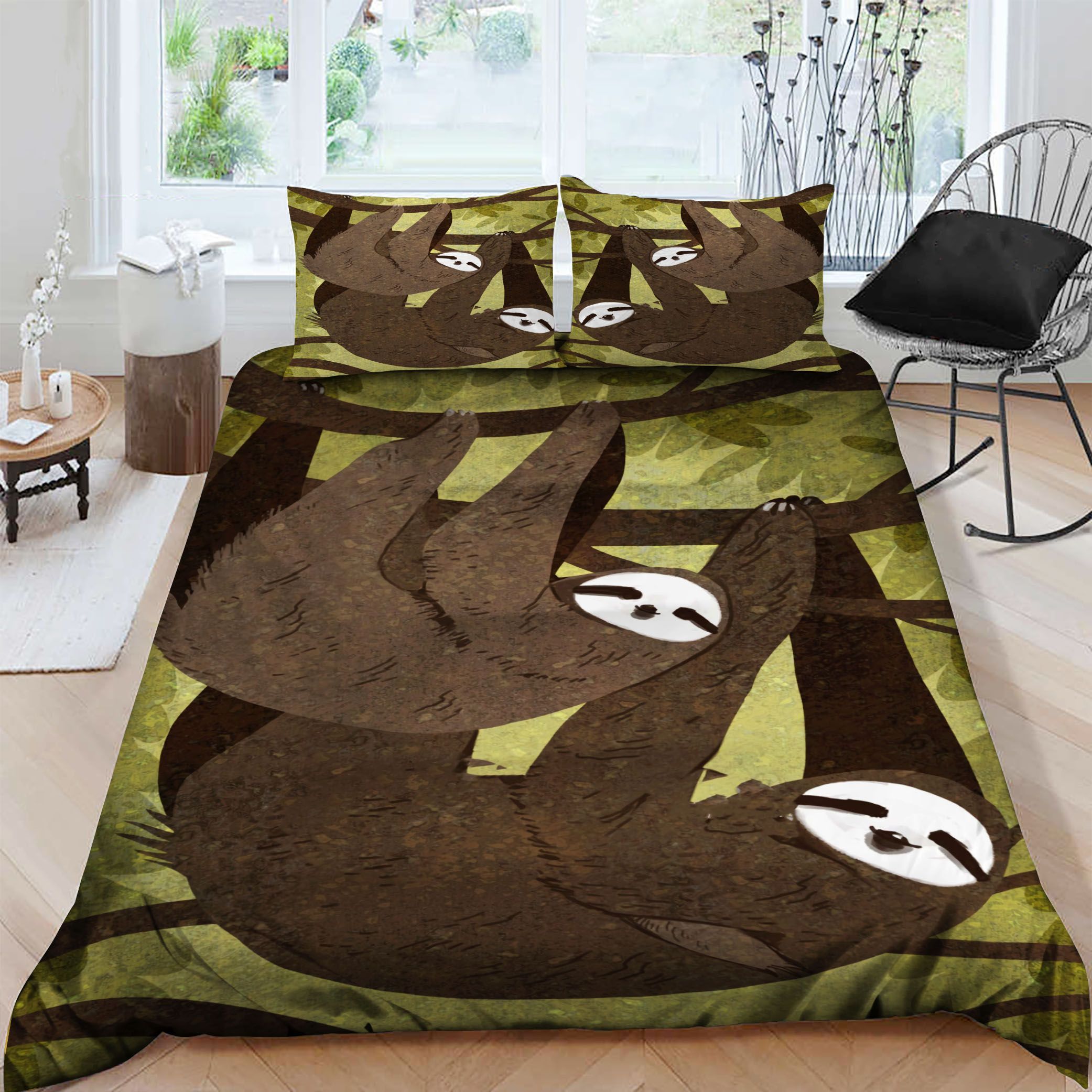 Sloth Bedding Set