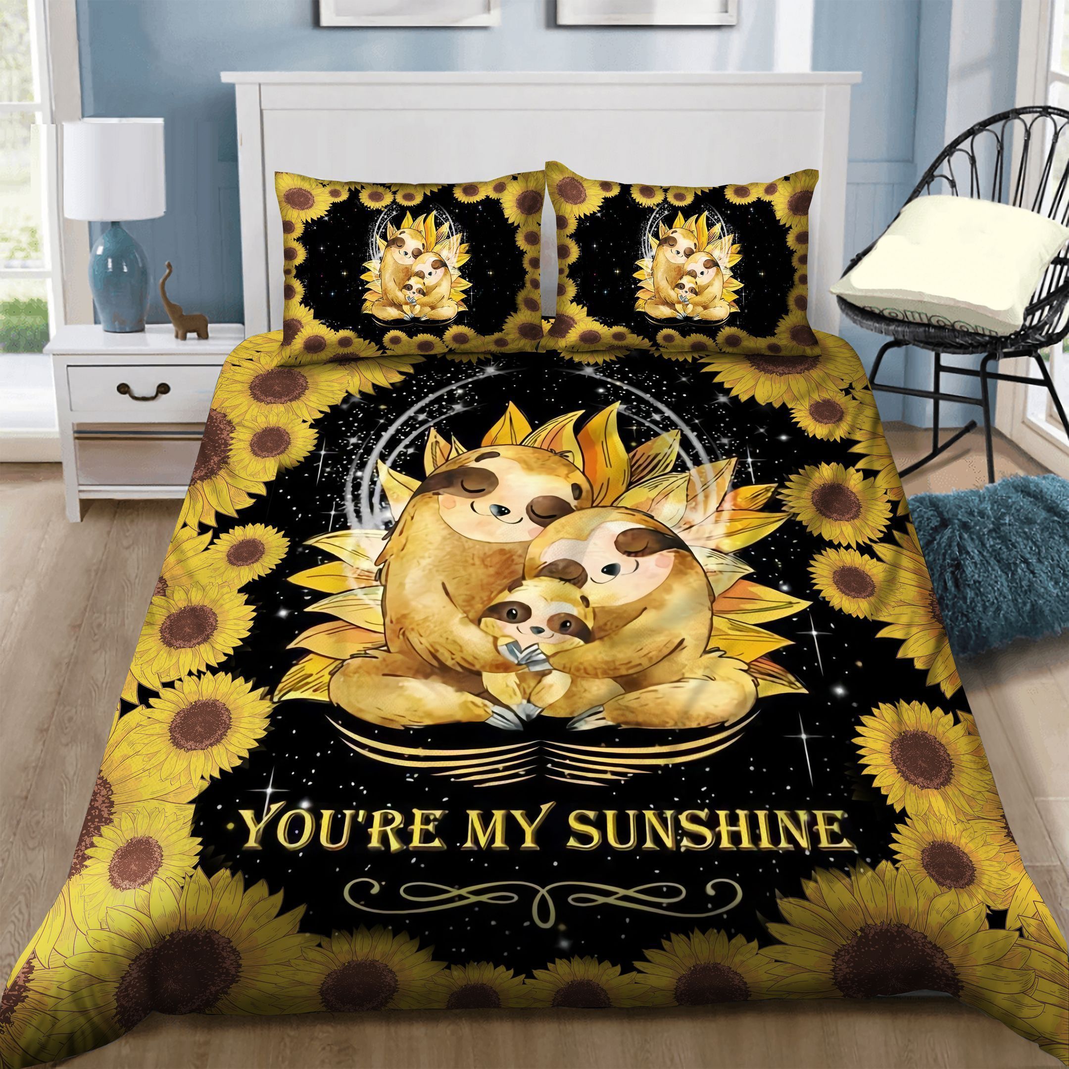 Sloth Bedding Set
