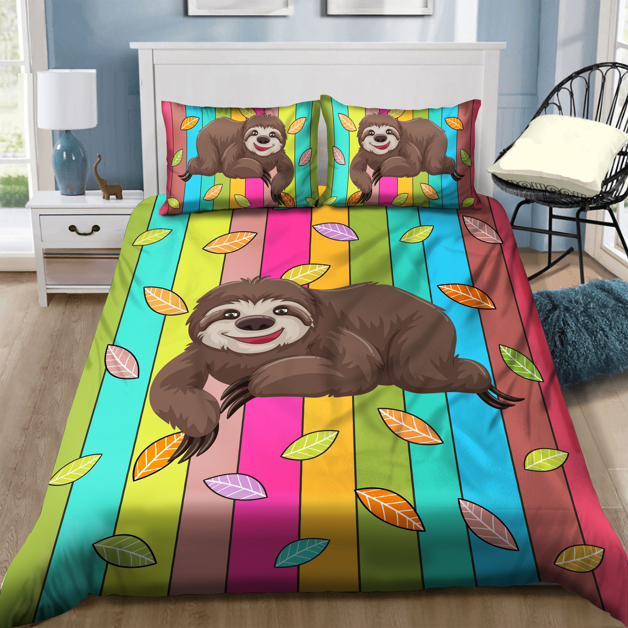 Sloth Bedding Set