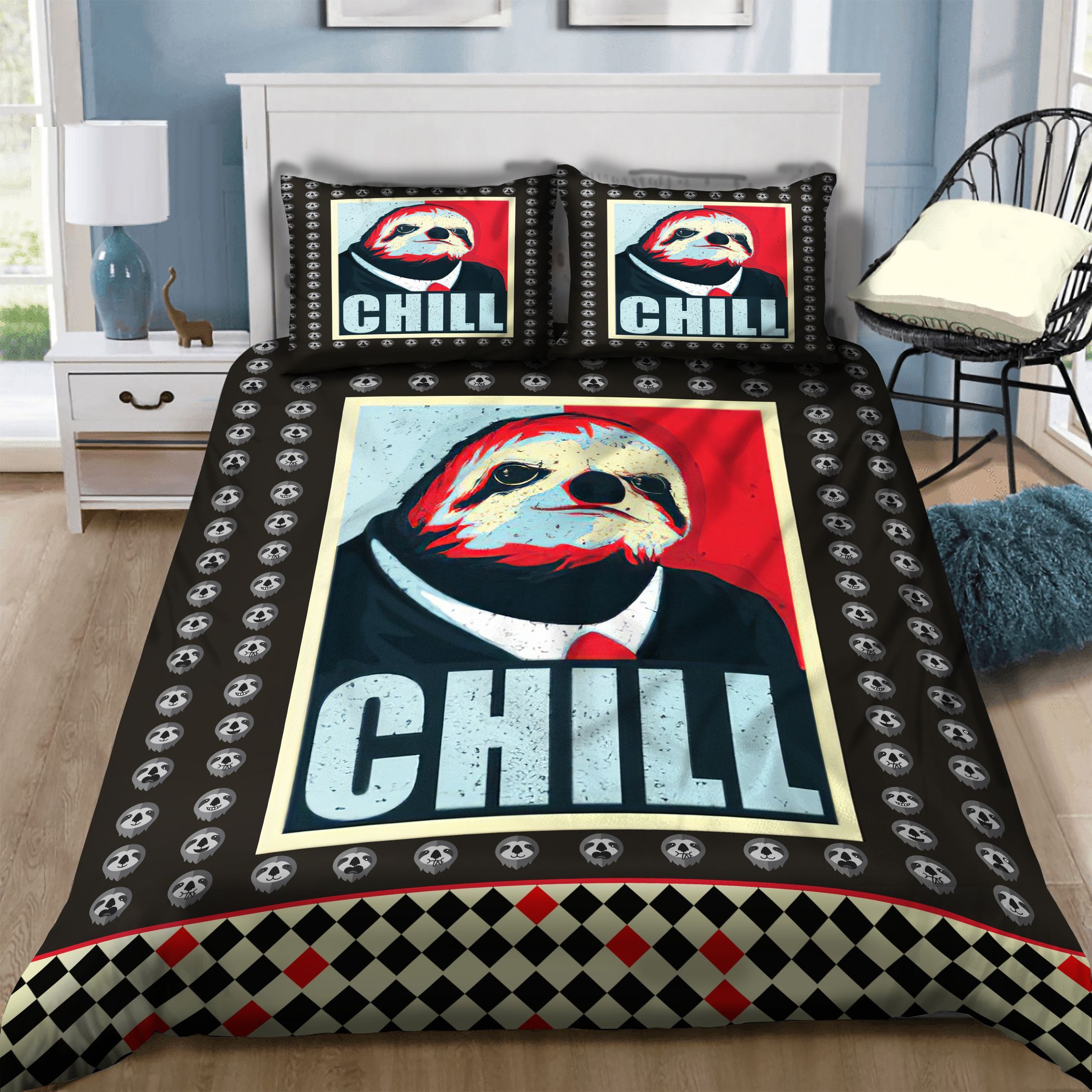 Sloth Bedding Set