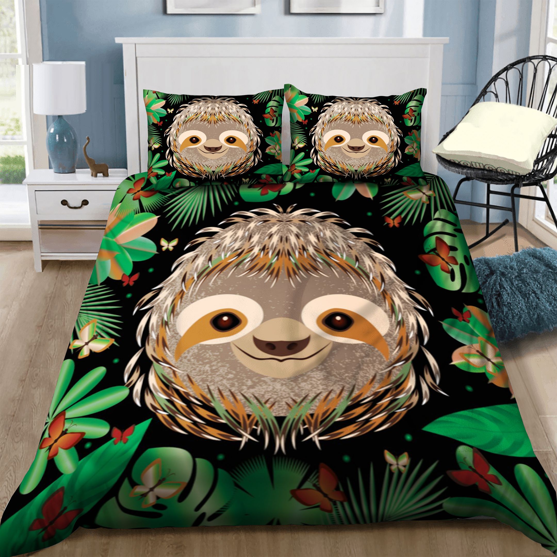 Sloth Bedding Set