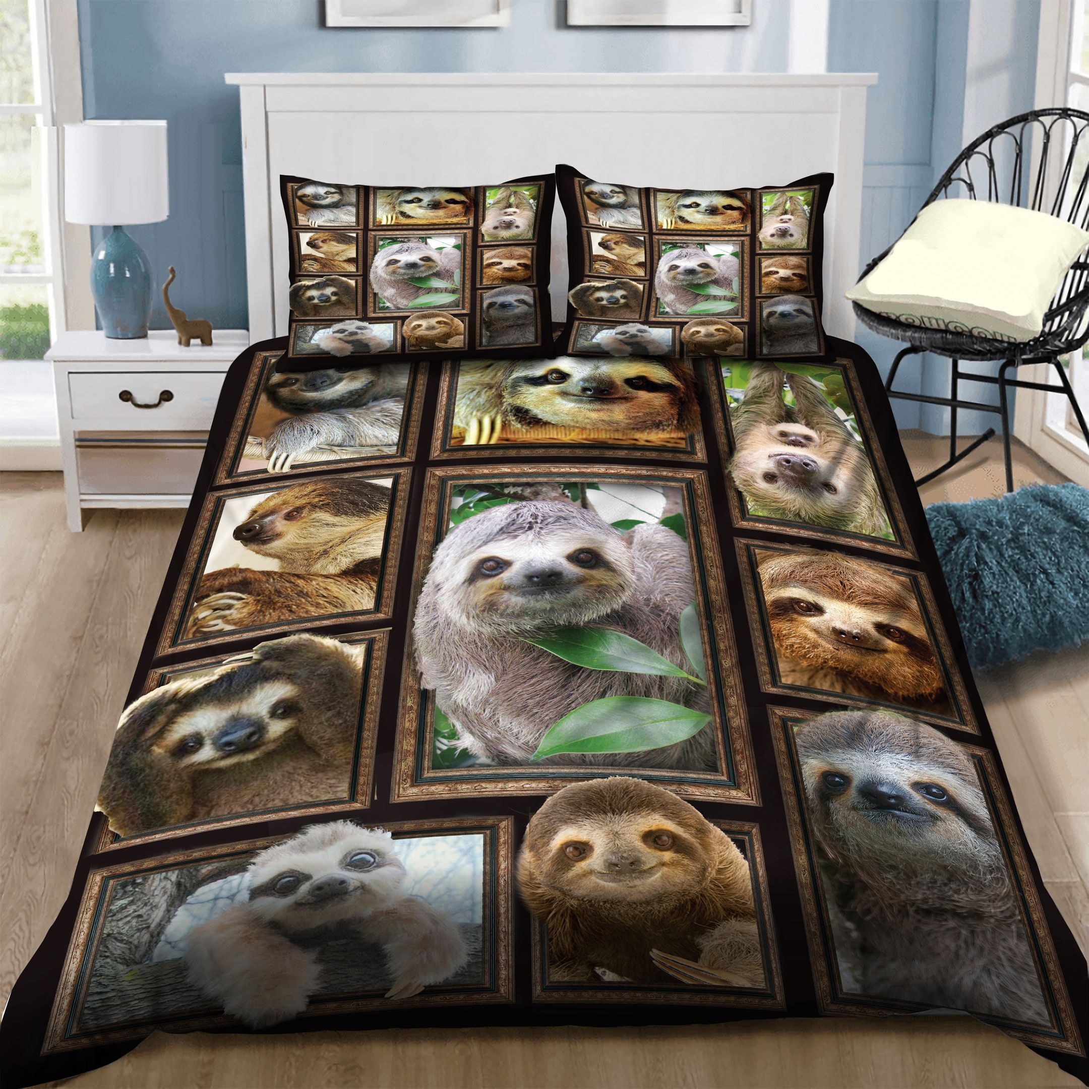 Sloth Bedding Set