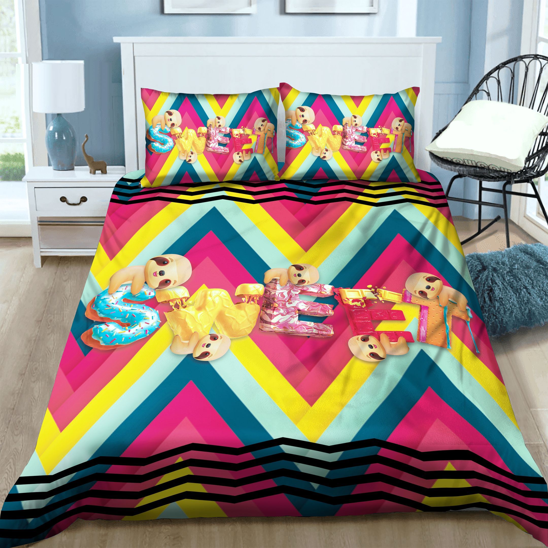 Sloth Bedding Set