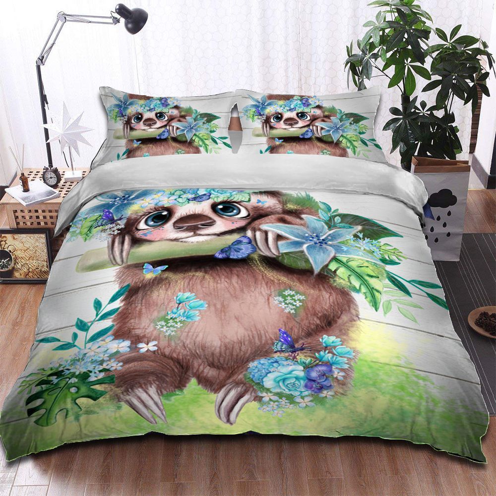 Sloth Bedding Set