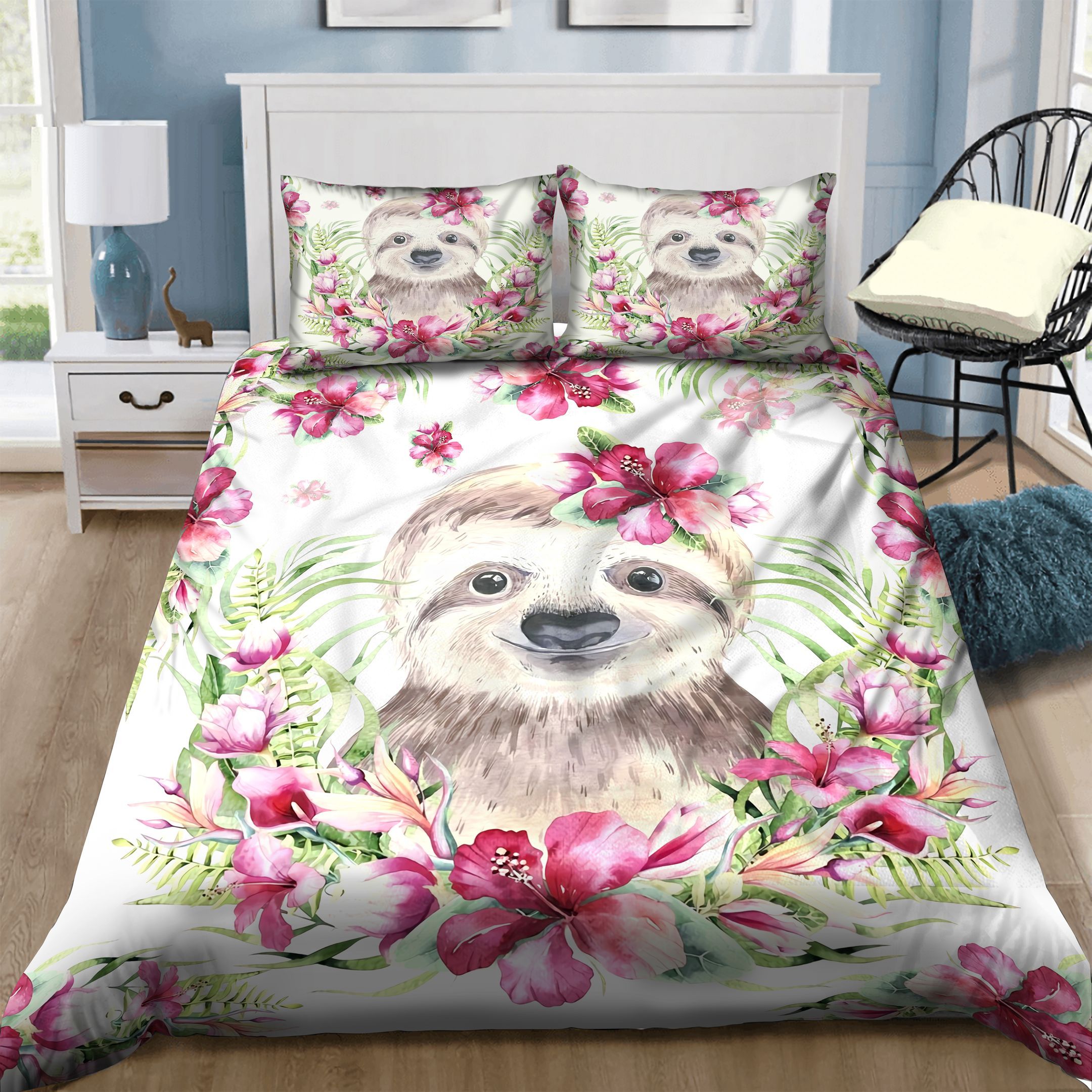 Sloth Bedding Set