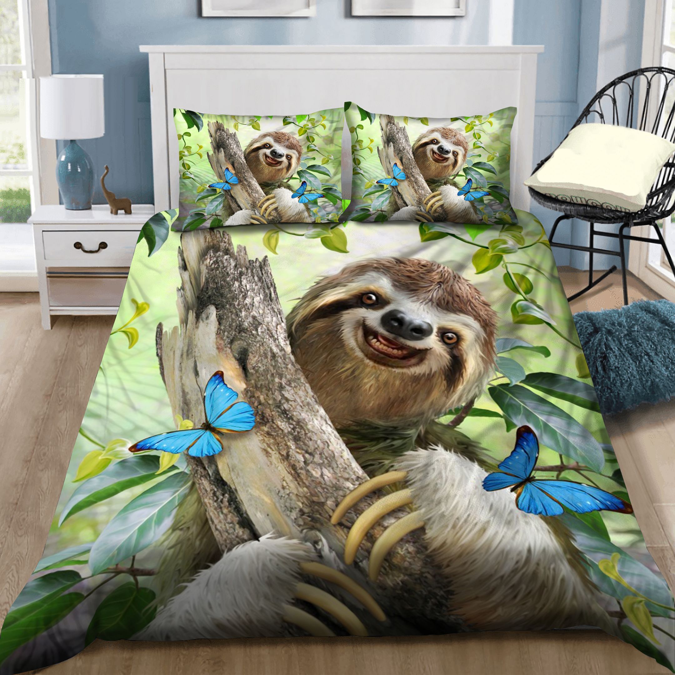 Sloth Bedding Set
