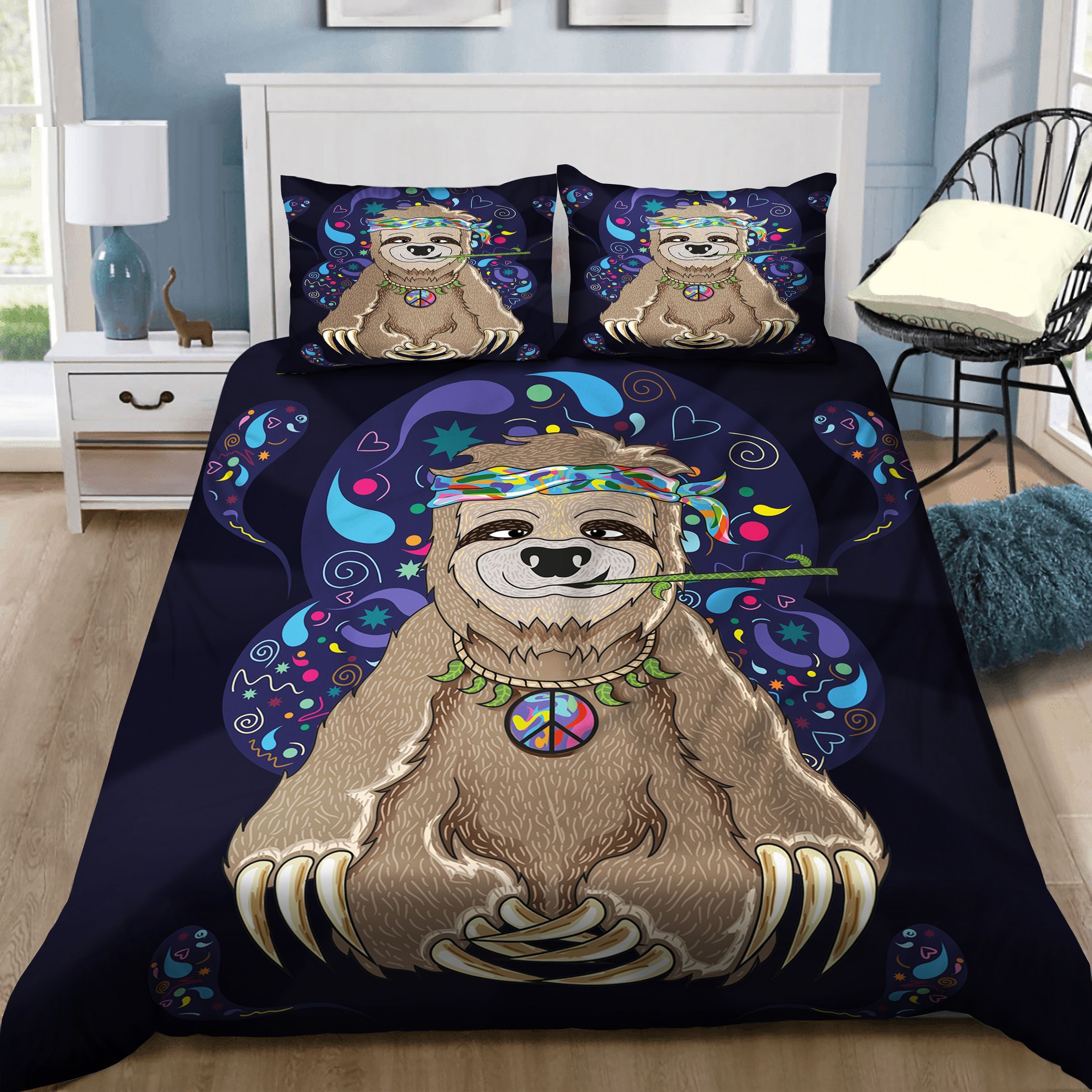 Sloth Bedding Set