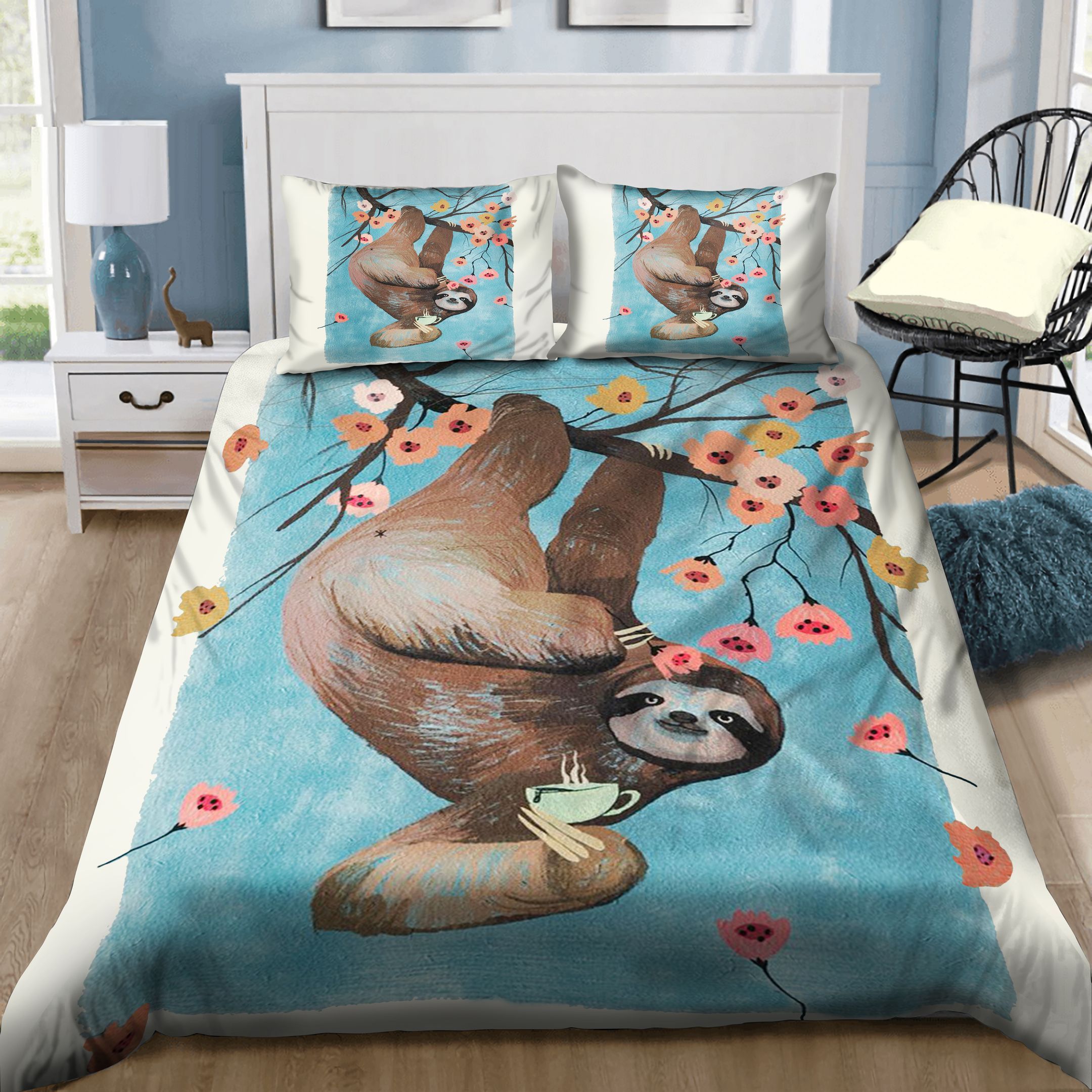 Sloth Bedding Set