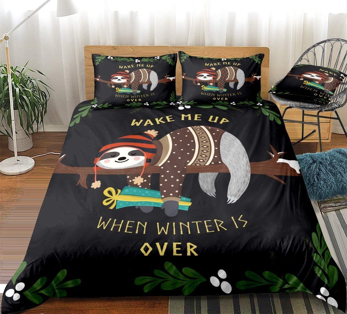 Sloth Bedding Set