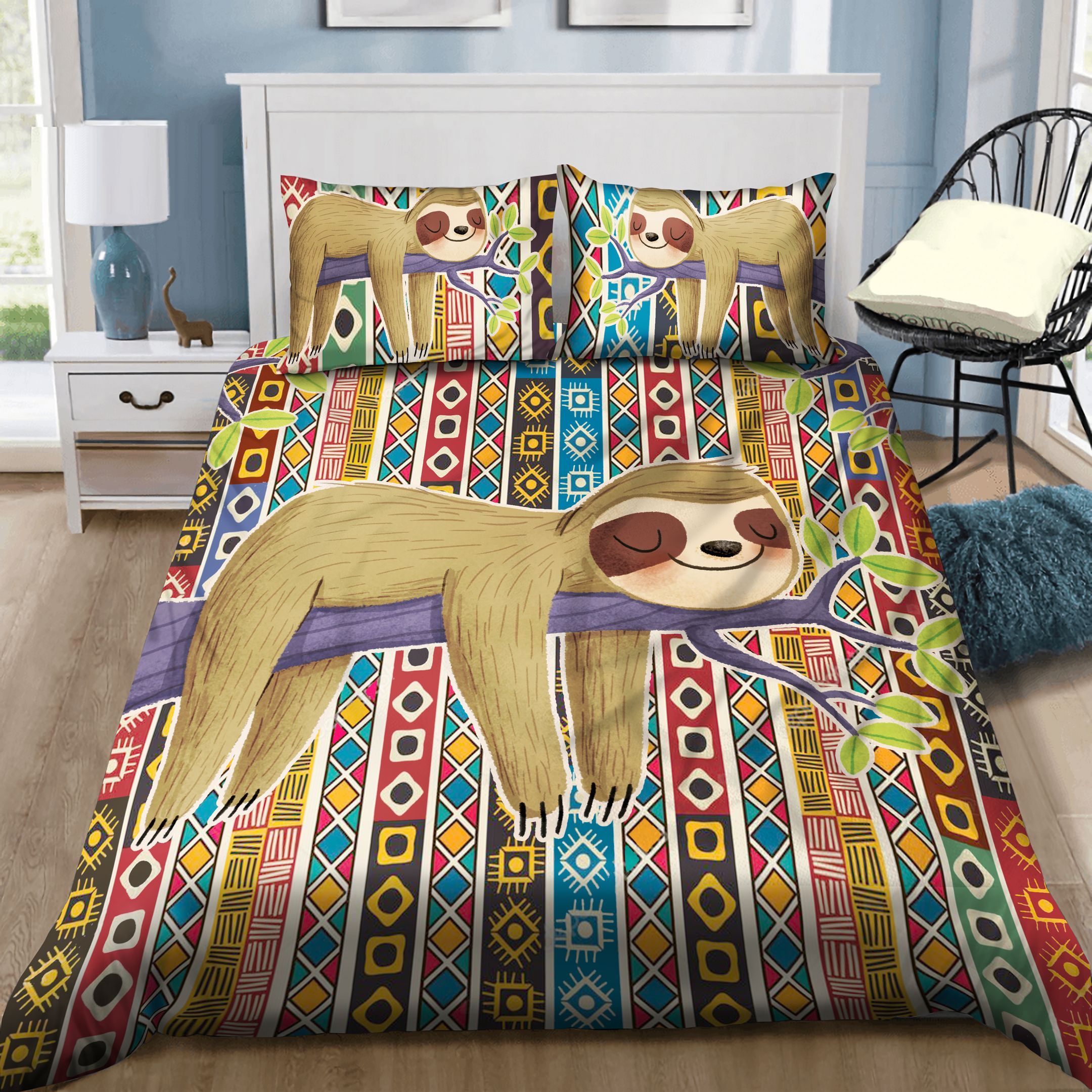 Sloth Bedding Set