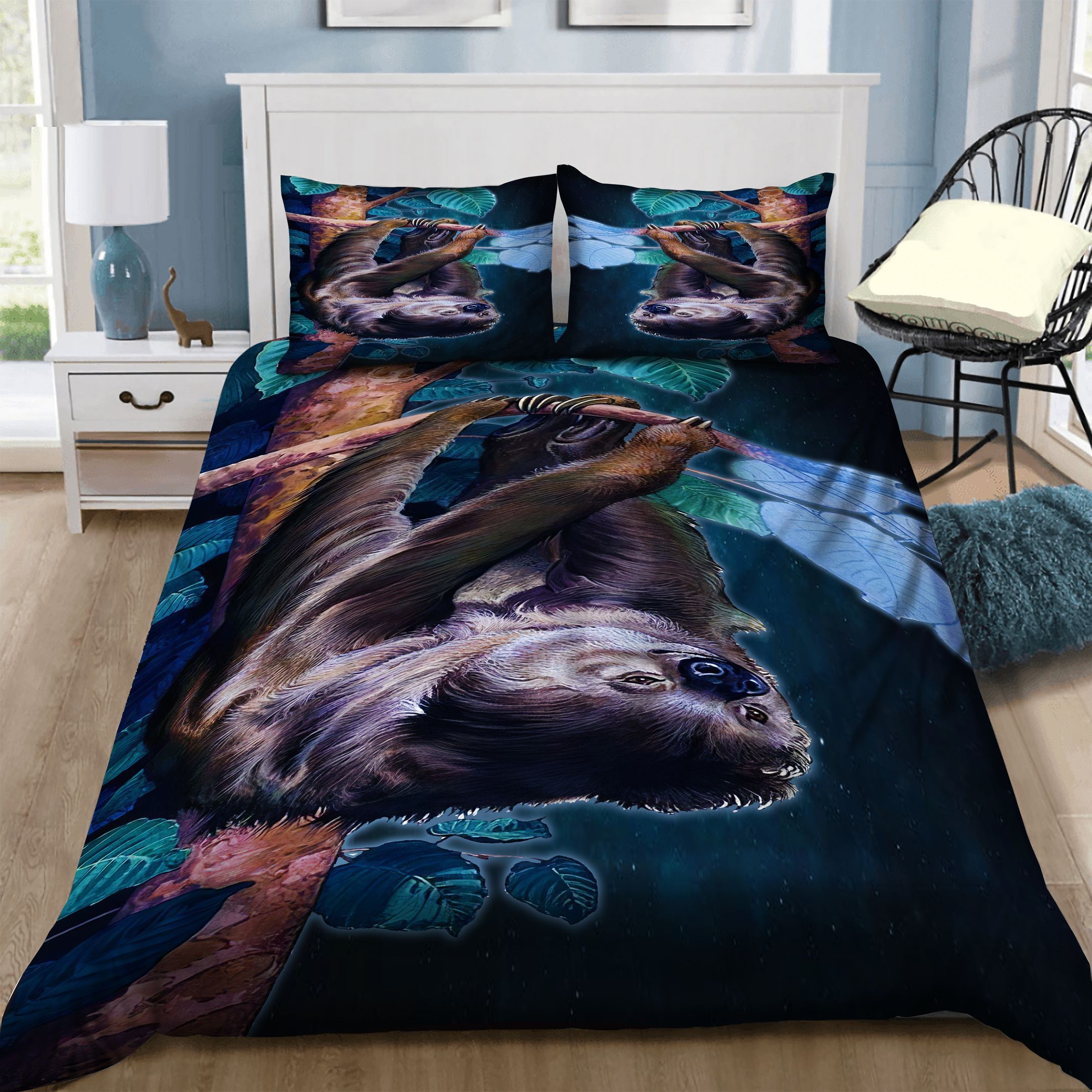 Sloth Bedding Set