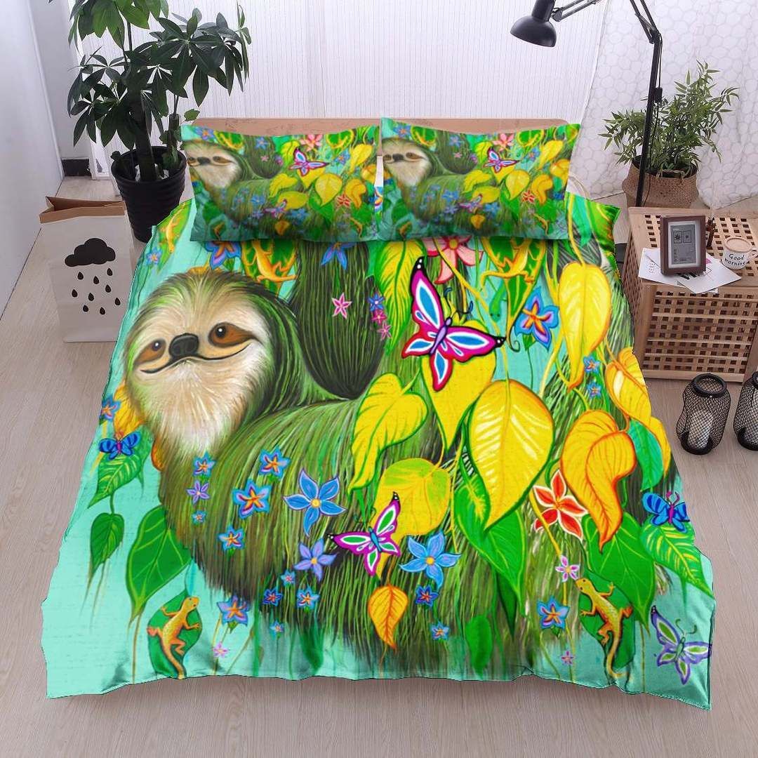 Sloth Bedding Set