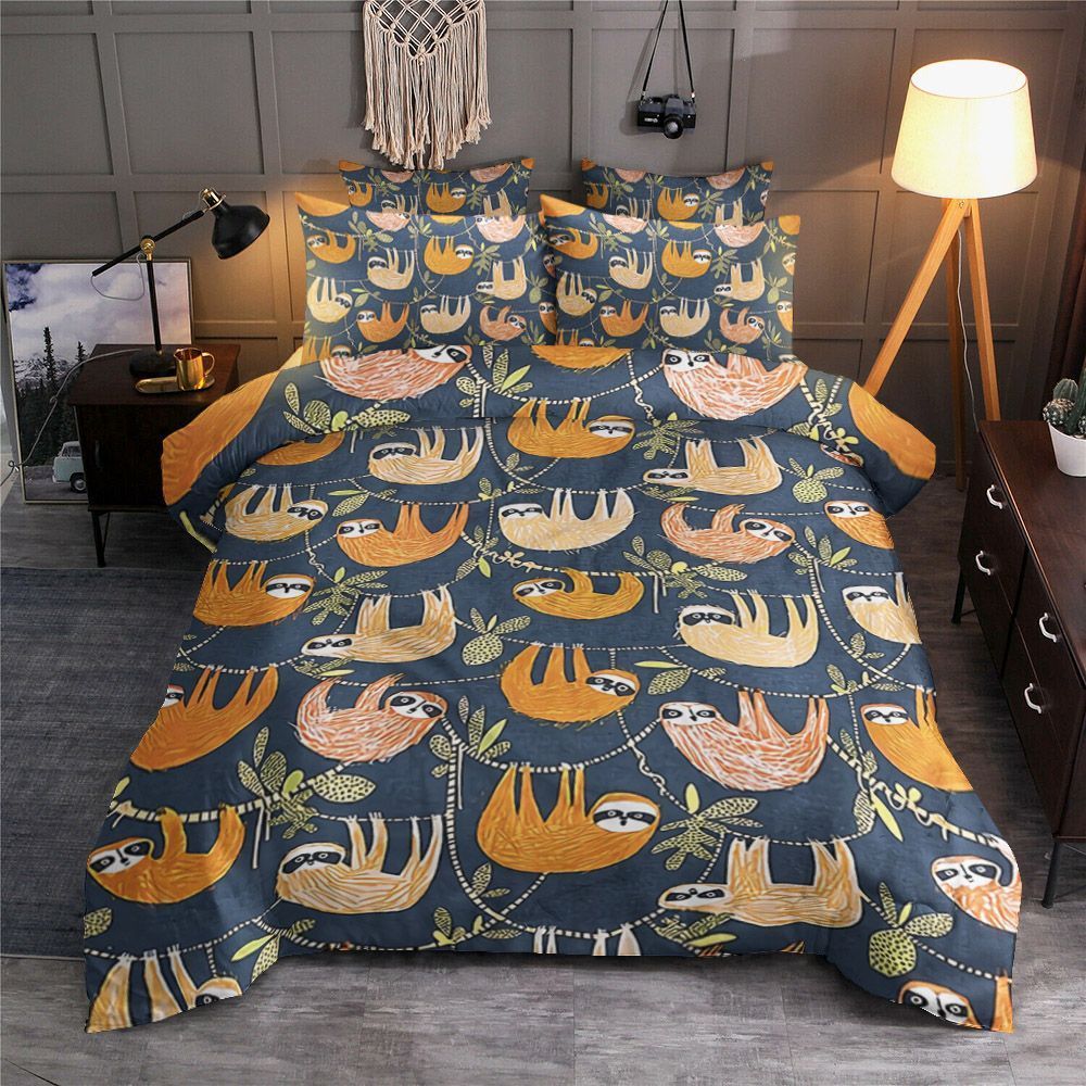 Sloth Bedding Set