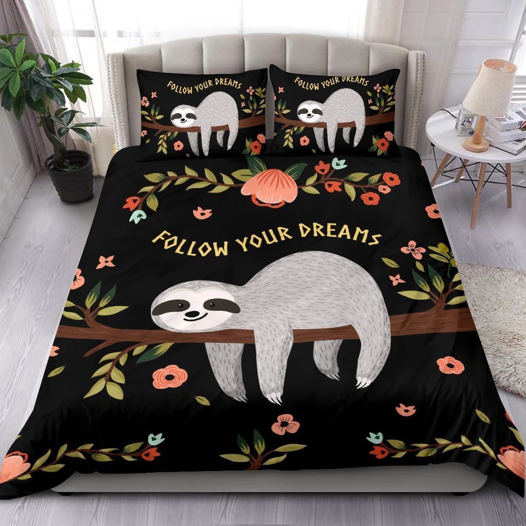 Sloth Bedding Set