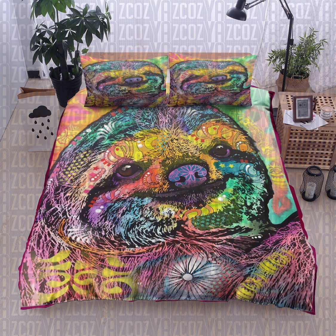 Sloth Bedding Set