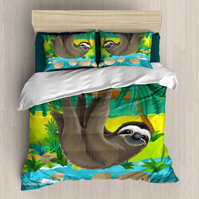 Sloth Bedding Set