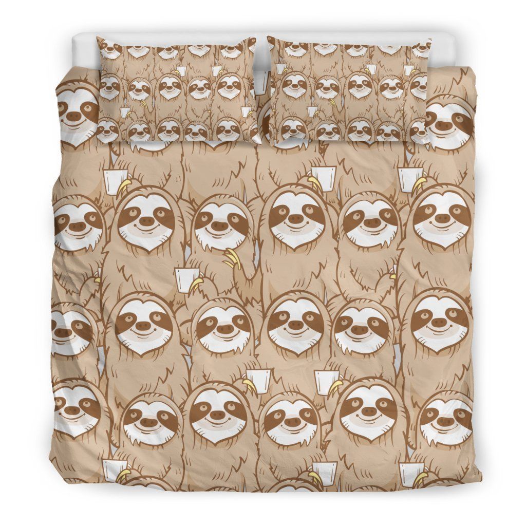 Sloth Bedding Set