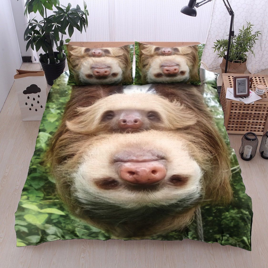 Sloth Bedding Set