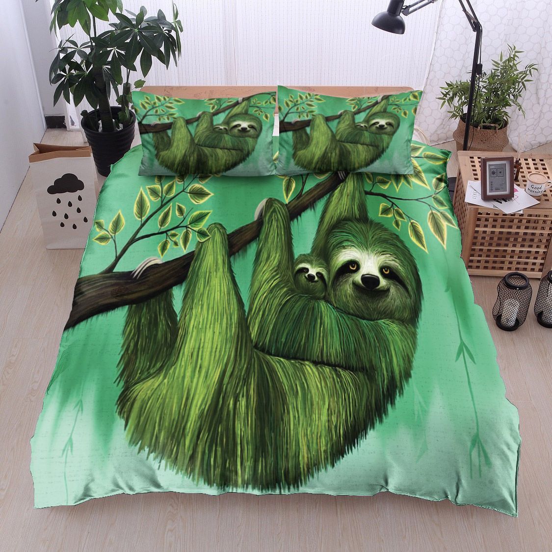 Sloth Bedding Set