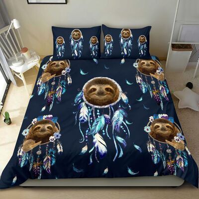 Sloth Dream Catcher Bedding Set